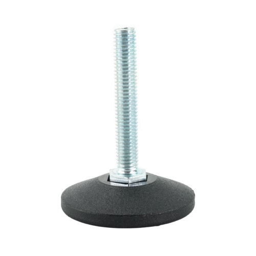 M8 x 50mm Fixed Thread Adjustable Feet, 48mm Base