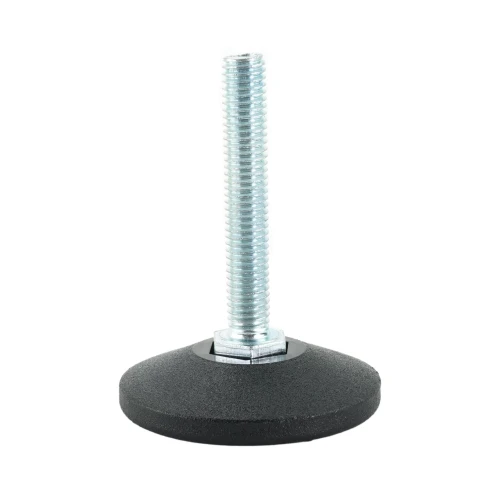 M8 x 50mm Fixed Thread Adjustable Feet, 48mm Base