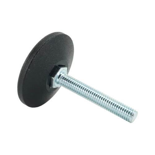 M8 x 50mm Fixed Thread Adjustable Feet, 48mm Base
