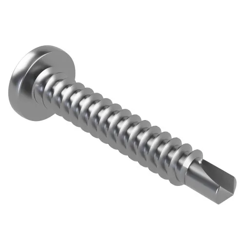 4.8mm x 100mm Pozi Pan Head Self Drilling Screw DIN 7504MZ | A2 Stainless Steel
