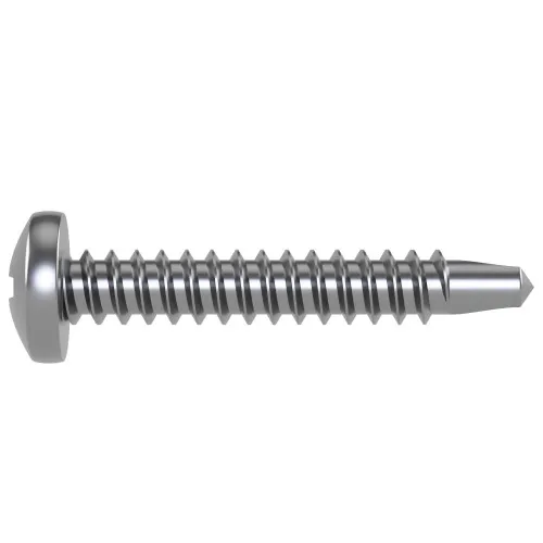 6.3mm x 25mm Pozi Pan Head Self Drilling Screw DIN 7504MZ | A2 Stainless Steel