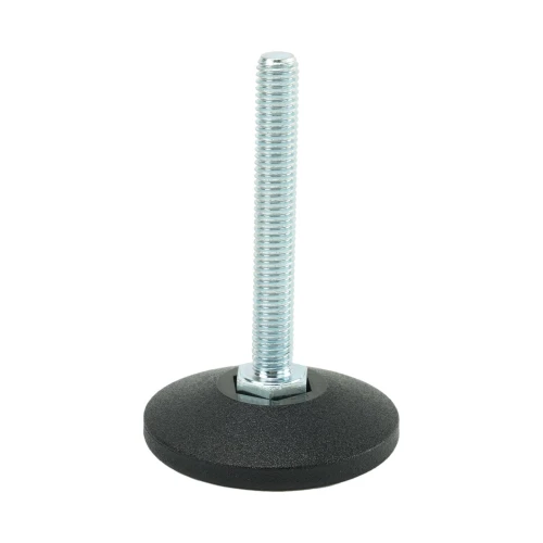M8 x 60mm Fixed Thread Adjustable Feet, 48mm Base