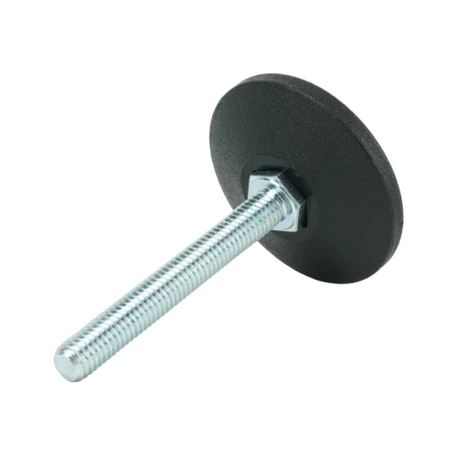 M8 x 60mm Fixed Thread Adjustable Feet, 48mm Base