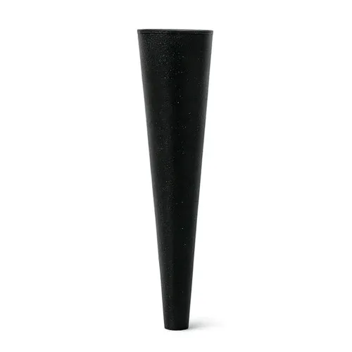 1.6mm-0.41mm EPDM Tapered Plug 15.88mm Length | Black