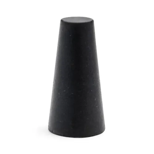 15.09mm-10.31mm EPDM Tapered Plug 25.4mm Length | Black