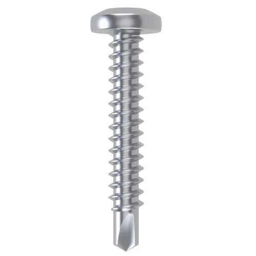 5.5mm x 19mm Torx Pan Head Self Drilling Screw DIN 7504N | Steel BZP