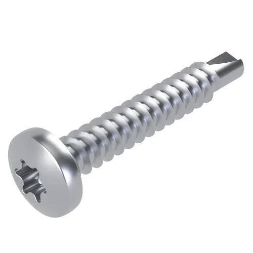 5.5mm x 19mm Torx Pan Head Self Drilling Screw DIN 7504N | Steel BZP