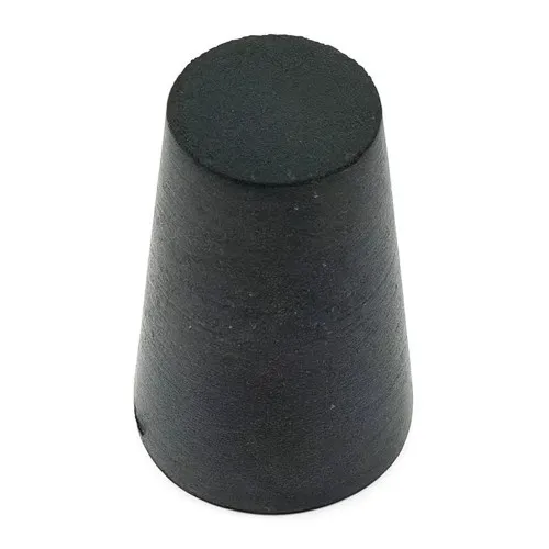 19mm-14.27mm EPDM Tapered Plug 25.4mm Length | Black