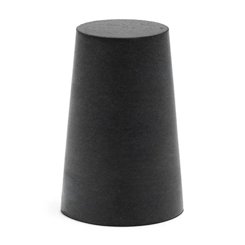 19.99mm-15.88mm EPDM Tapered Plug 25.4mm Length | Black