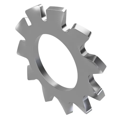 M27 Serrated Lock Washer 44.0mm (External Serrated) DIN 6798A | A2 Stainless Steel