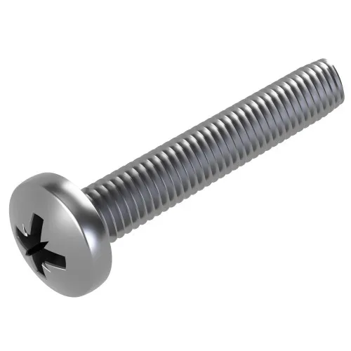 M4 x 25mm Pozi Pan Head Thread Forming Screw DIN 7500CZ | A2 Stainless Steel