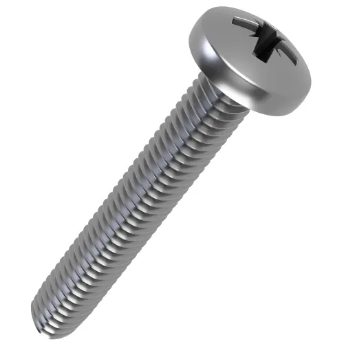 M2.5 x 6mm Pozi Pan Head Thread Forming Screw DIN 7500CZ | A2 Stainless Steel