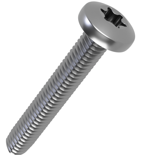 M2.5 x 5mm Torx Pan Head Thread Forming Screw DIN 7500CT | A2 Stainless Steel