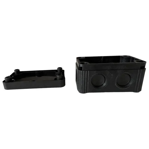 85mm x 49mm x 51mm Electrical Junction Box – Wiska 407® | Black