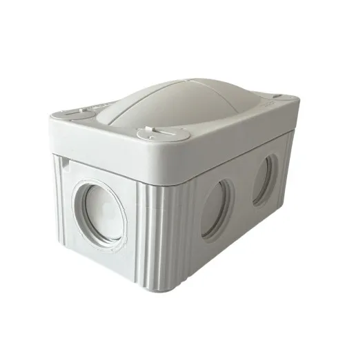 85mm x 49mm x 51mm Electrical Junction Box – Wiska 407® | Light Grey
