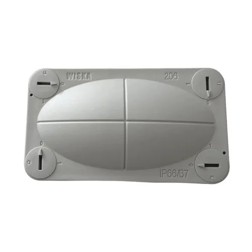 85mm x 49mm x 51mm Electrical Junction Box – Wiska 407® | Light Grey