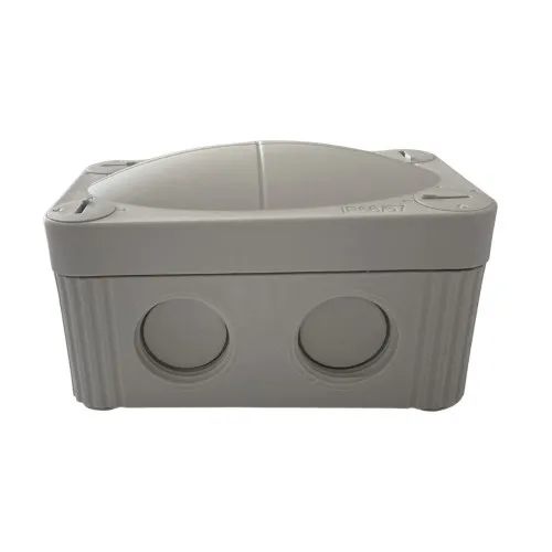 85mm x 49mm x 51mm Electrical Junction Box – Wiska 407® | Light Grey