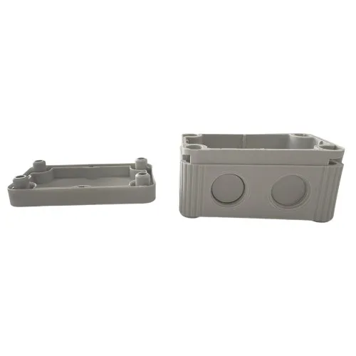 85mm x 49mm x 51mm Electrical Junction Box – Wiska 407® | Light Grey