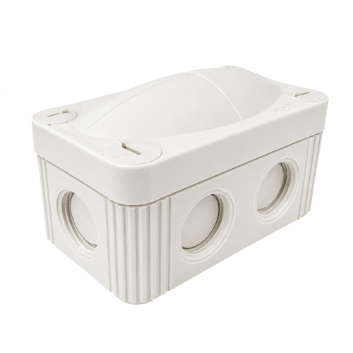 85mm x 49mm x 51mm Electrical Junction Box – Wiska 407® | White