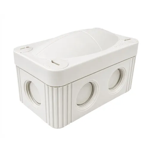 85mm x 49mm x 51mm Electrical Junction Box – Wiska 407® | White
