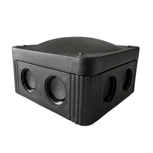 85mm x 85mm x 51mm Electrical Junction Box – Wiska 407® | Black
