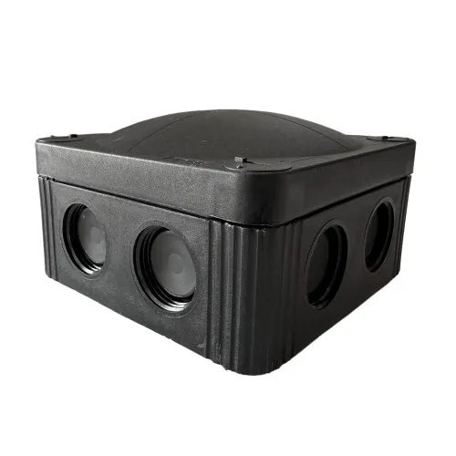 85mm x 85mm x 51mm Electrical Junction Box – Wiska 407® | Black