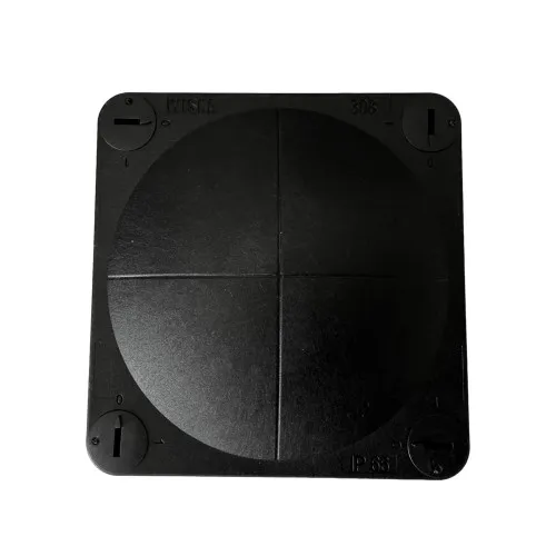 85mm x 85mm x 51mm Electrical Junction Box – Wiska 407® | Black