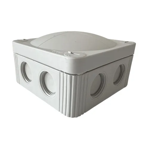 85mm x 85mm x 51mm Electrical Junction Box – Wiska 407® | Light Grey