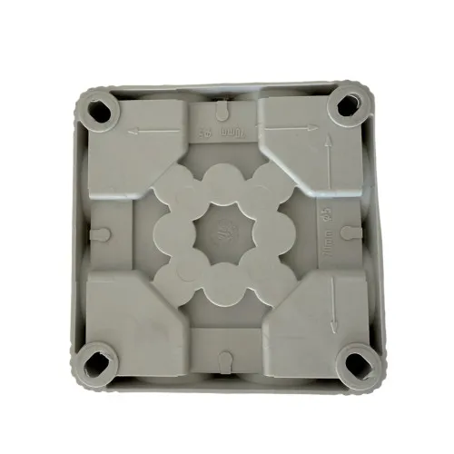 85mm x 85mm x 51mm Electrical Junction Box – Wiska 407® | Light Grey