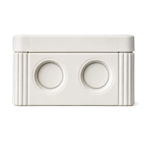 85mm x 85mm x 51mm Electrical Junction Box – Wiska 407® | White