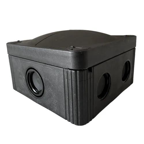 95mm x 95mm x 51mm 407 Combi Box® | Black (RAL 9005)
