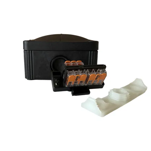 95mm x 95mm x 51mm 407 Combi Box® | Black (RAL 9005)