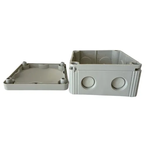95mm x 95mm x 51mm 407 Combi Box® | Light Grey (RAL 7035)