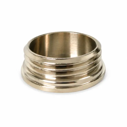 M12 Nickel Plated Brass Cable Gland Blanking Plug (IP54) | Self-Colour
