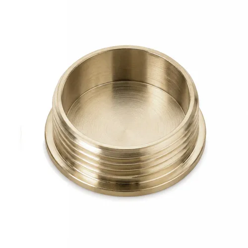 M63 Nickel Plated Brass Cable Gland Blanking Plug (IP54) | Self-Colour