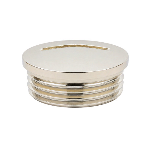 M75 Nickel Plated Brass Cable Gland Blanking Plug (IP54) | Self-Colour
