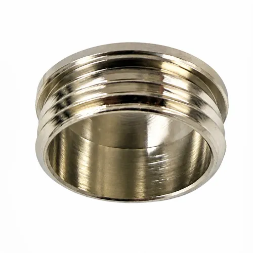 M75 Nickel Plated Brass Cable Gland Blanking Plug (IP54) | Self-Colour