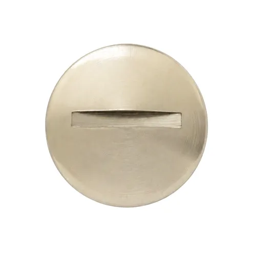 M75 Nickel Plated Brass Cable Gland Blanking Plug (IP54) | Self-Colour