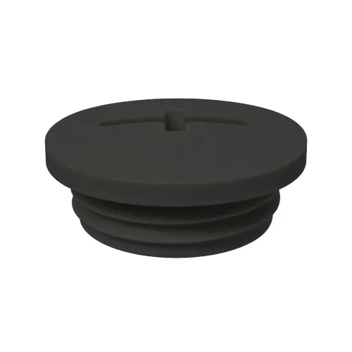 M12 Nylon Cable Gland Blanking Plug (IP56) | Black 