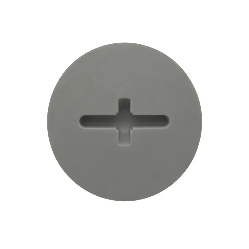 M16 Nylon Cable Gland Blanking Plug (IP56) | Dark Grey 