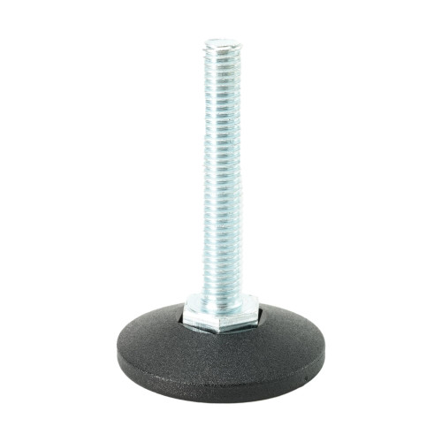 M10 x 60mm Fixed Thread Adjustable Feet, 48mm Base
