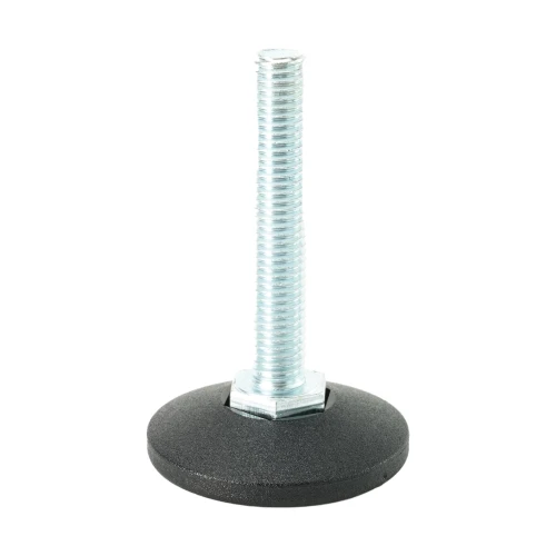 M10 x 60mm Fixed Thread Adjustable Feet, 48mm Base
