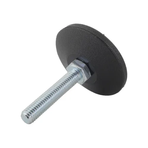 M8 x 40mm Swivel Foot - 48mm Base (400kg Load) | Polyethylene