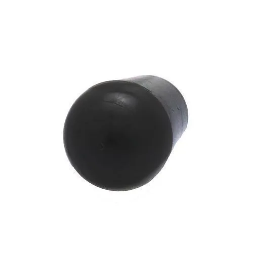 16mm x 18.5mm Round Chair Ferrule (Round Tapered) | Black LDPE