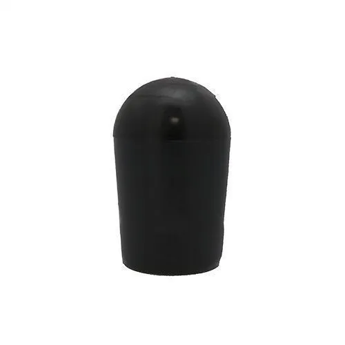 16mm x 18.5mm Round Chair Ferrule (Round Tapered) | Black LDPE