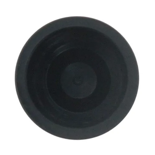 16mm x 19.25mm Round Chair Ferrule (Round Tapered) | Black LDPE