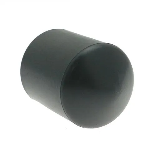 19mm x 22.5mm Round Chair Ferrule (Round Tapered) | Black LDPE