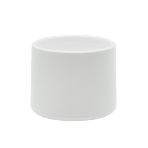 19mm x 28mm Round Chair Ferrule (Flat) | Black LDPE