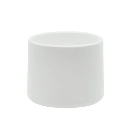 19mm x 28mm Round Chair Ferrule (Flat) | Black LDPE