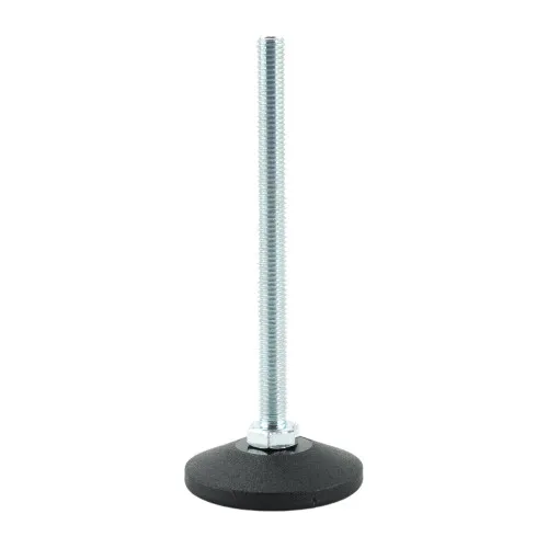 M8 x 100mm Swivel Foot - 48mm Base (400kg Load) | Polyethylene
